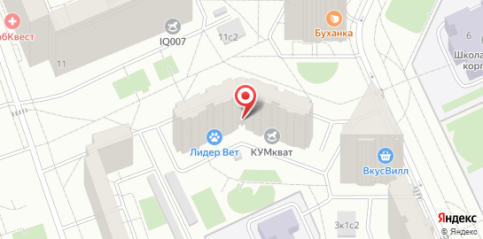 Развивающий детский клуб кУМкват на карте
