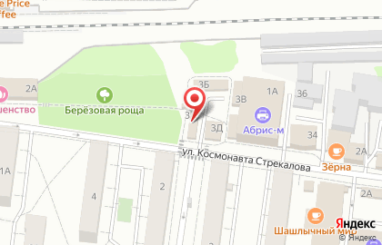 Продовольственный магазин в Москве на карте