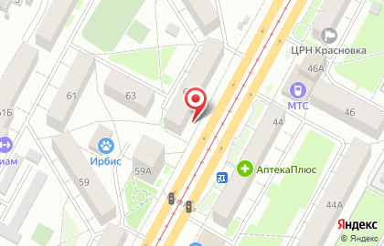 Продовольственный магазин Лоза на проспекте Шахтёров на карте