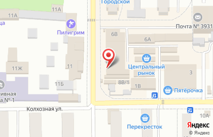 Ломбард-Кристалл на Октябрьской улице на карте