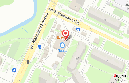 Банкомат Промсвязьбанк на улице Маршала Конева на карте