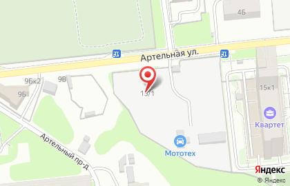 Жилой комплекс Квартет на карте