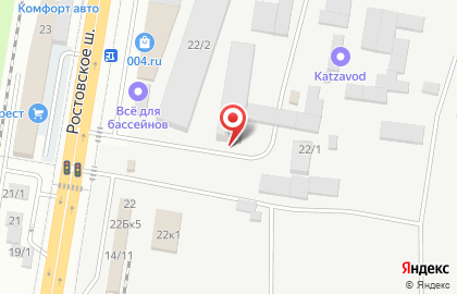 Торговая фирма Люкс Комплект в Краснодаре на карте