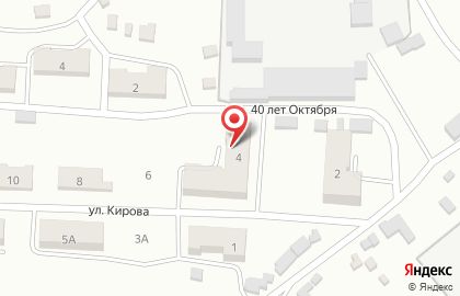 Апартаменты на Кирова на карте