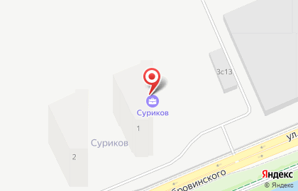 Универсалстрой в Железнодорожном районе на карте