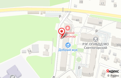 Продуктовый магазин на Пригородной, 42 на карте
