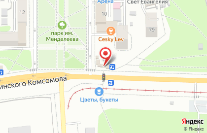 Магазин цветов в Курске на карте