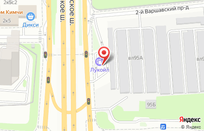 АЗС ЛУКОЙЛ на Варшавском шоссе на карте