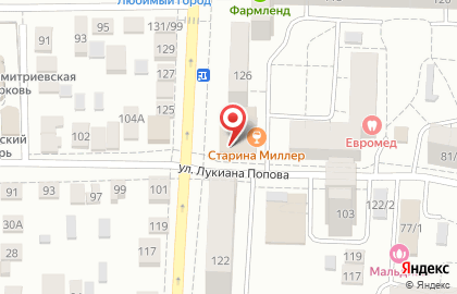 Магазин Совин в Оренбурге на карте