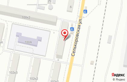 Пиръмаркет, ИП Барыкина А.В. на Селькоровской улице на карте