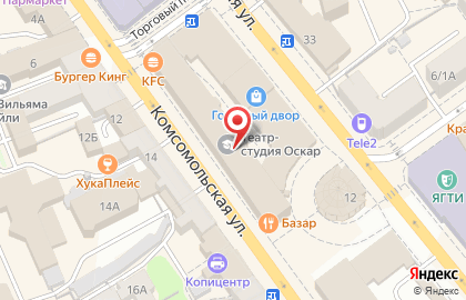 Банк ВТБ 24 в Кировском районе на карте