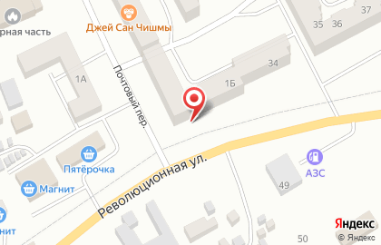 Магазин Дом цветов в Почтовом переулке на карте