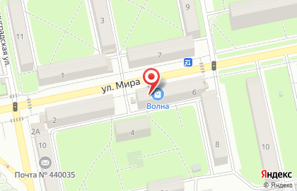 Аптека Вита на улице Мира, 6 на карте