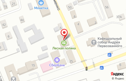 Дом детского творчества на улице Пархоменко на карте