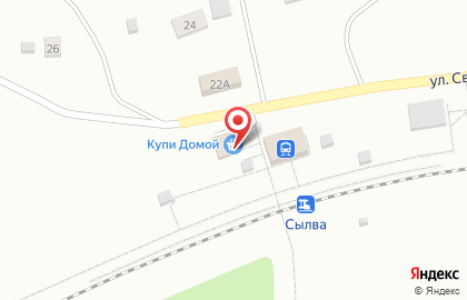 Продуктовый магазин в Перми на карте