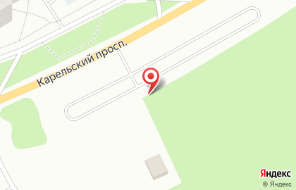 Автостоянка в Петрозаводске на карте