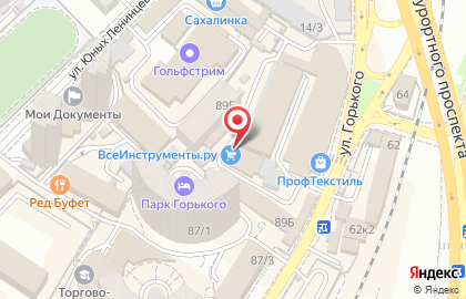 Интернет-гипермаркет товаров для строительства и ремонта ВсеИнструменты.ру в Центральном районе на карте