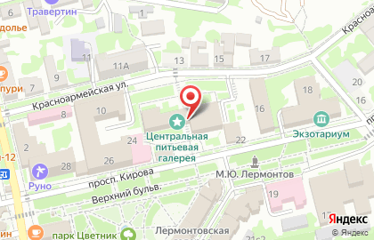 Магазин Янтарная шкатулка на проспекте Кирова на карте