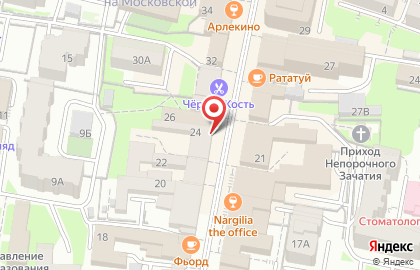 Кальянная Shambhala_pnz на Московской улице на карте