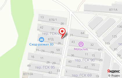 Автосервис в Перми на карте