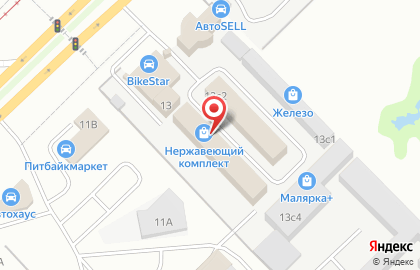 Магазин Строй-Ресурс на Машиностроительной улице на карте