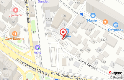 Гастроном Удачный в Ленинском районе на карте