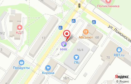 Ннк-приморнефтепродукт на улице Островского на карте