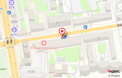 Аптека ВИТА Экспресс на Московской улице на карте