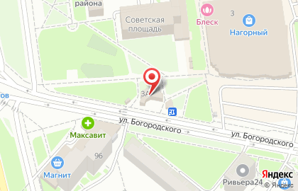 Евросеть, Верхняя часть города на Советской улице на карте