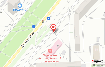 Киоск печатной продукции Медиа-Селект на Донецкой улице на карте