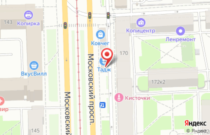 Цветочный салон Веселый Цветочник на Московском проспекте на карте