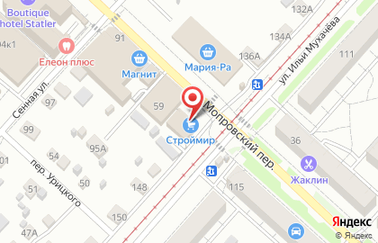 Торговая компания Строймир в Барнауле на карте