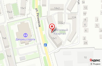 Центр диагностики зрения ОКУЛИСТ на улице Речников на карте