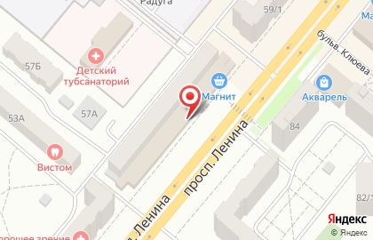 Банк Левобережный в Кемерово на карте
