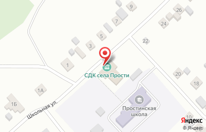 С. Прости Мирас на карте