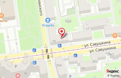 Магазин Красное & Белое в Санкт-Петербурге на карте
