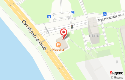 Орион на Октябрьской набережной на карте