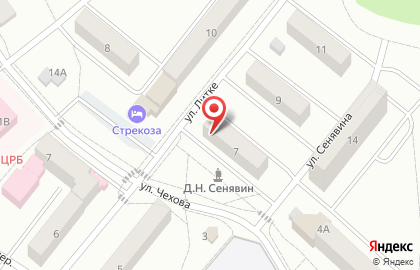 Автомат по продаже воды Живая вода в Калининграде на карте