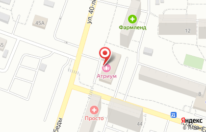 Пункт приема платежей, ООО Экспресс Касса на улице 40-летия Победы на карте
