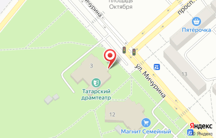Туймазинский государственный татарский драматический театр на карте