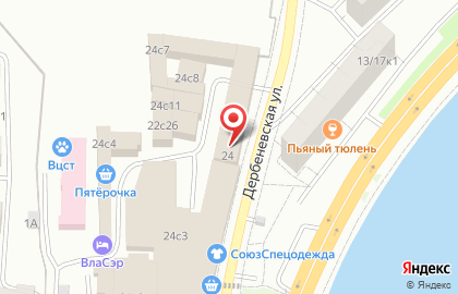 Бистро в Москве на карте