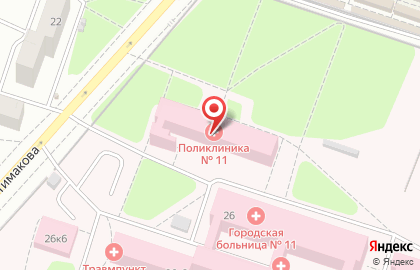 Центр магнитно-резонансной томографии магнитно-резонансной томографии на улице Новосёлов на карте