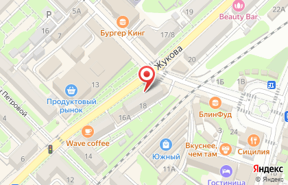 ОАО АКБ Росбанк на улице Маршала Жукова на карте