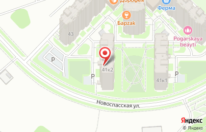 Продуктовый магазин на ул. 65 лет Победы, 41 к2 на карте