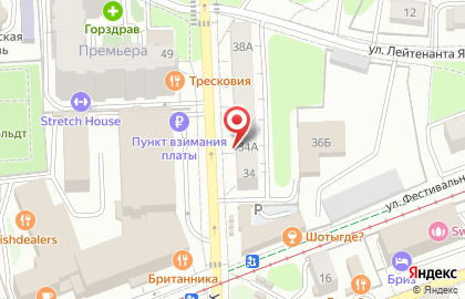 Комплимент на улице Космонавта Леонова на карте