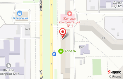 Магазин Гала-Центр в Орджоникидзевском районе на карте