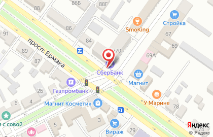 Терминал СберБанк в Ростове-на-Дону на карте