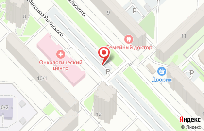 Автостоянка в Уфе на карте