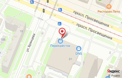 Банкомат Россия на проспекте Просвещения, 81 на карте