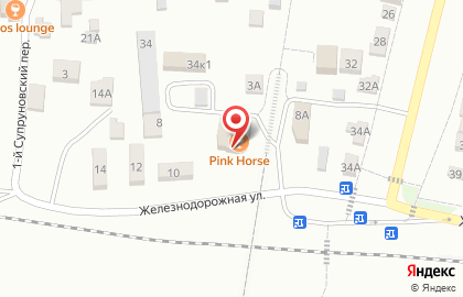 Столовая №1 на Железнодорожной улице на карте